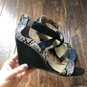 Reaction Kenneth Cole Wedge Sandal, 7.5 NWT